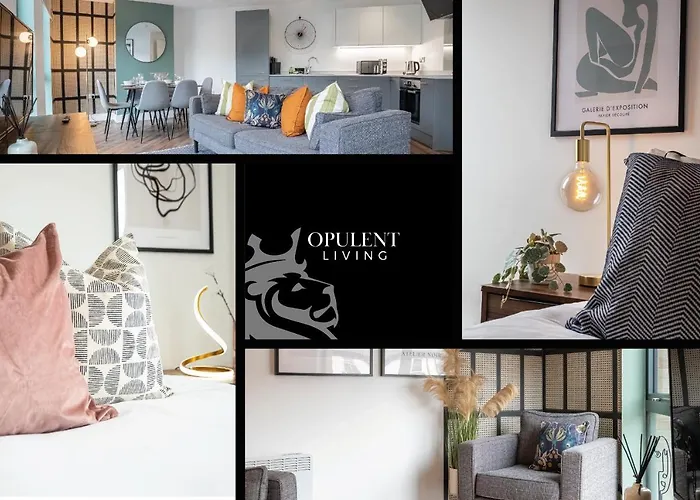 Luxe 3Br Great Central Apartment City View Near Sheffield